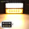 Amber 4W 12-24V Auto Exterior Mounting LED Strobe Warning Lightheads surface mount grill strobe flash light