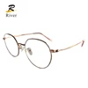 2019 Popular anti-blue spectacles ready korean designer eyewear eye glass frames titanium optical frame