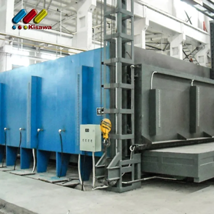 Hot selling high quality industry metal heat treatment trolley type annealing furnace/bell type annealing furnace