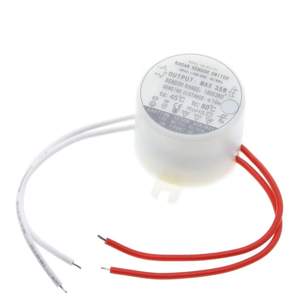 35w Led Luminaire Retrofit Microwave Motion Radar Sensor Switch For