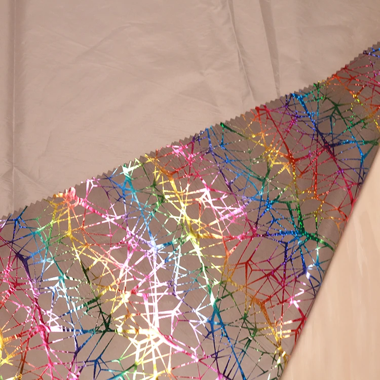 100%polyester Reflect Woven  Sportswear Garment Cloth High Visibility Reflective Jacket Fabric