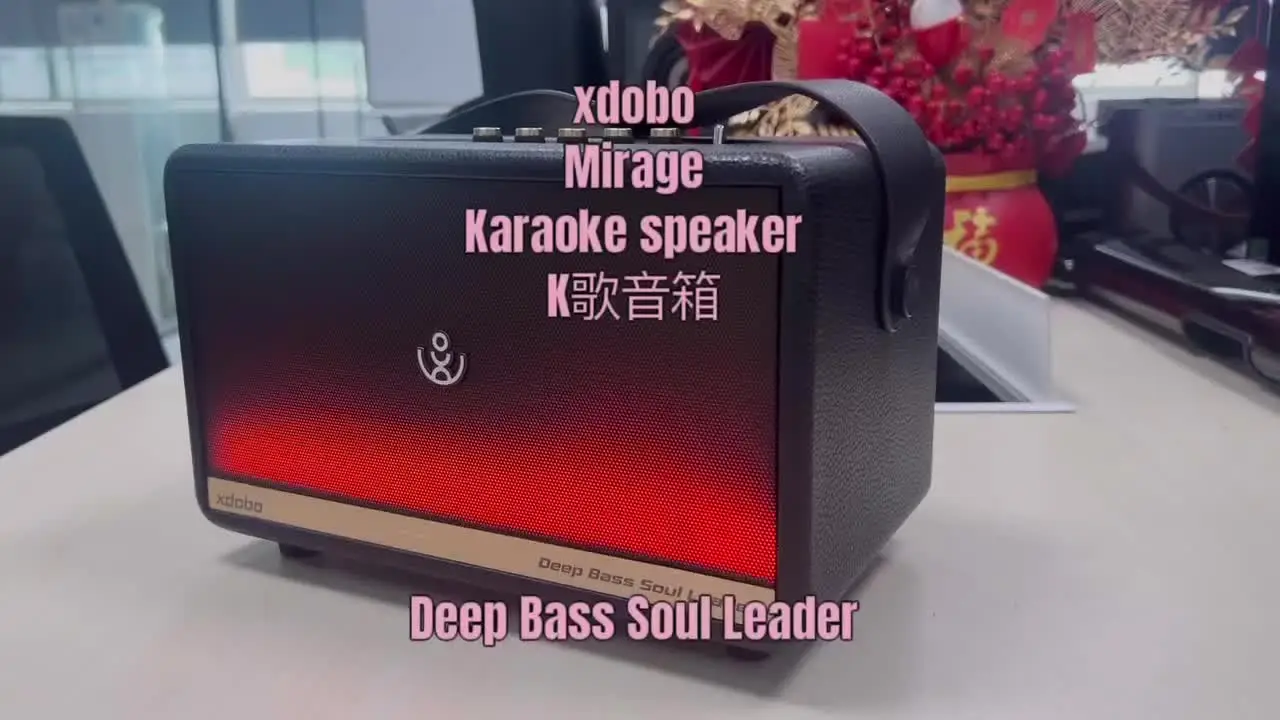 Xdobo Mirage 130W Wireless Speaker - Heavy Bass & Long Playtime