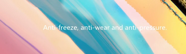 Laser transparent PVC cosmetic bag female portable large capacity ins fashion pvc zipper bag