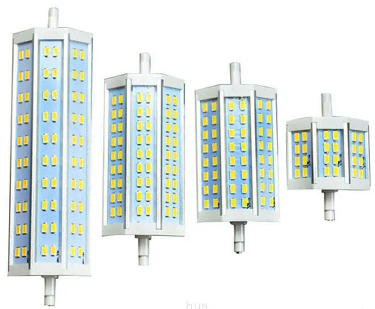 R7S LED 118mm 78mm  COB Lamp Bulb Glass Tube 20W 40W Replace Halogen Lamp Light AC 220V 230V R7S Spotlight