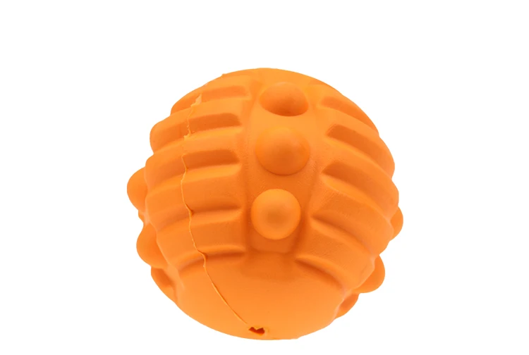 Treat Dispensing toy  Rubber toy manufacturers pet toy ball suitable for small and medium-sized indestructible dogs