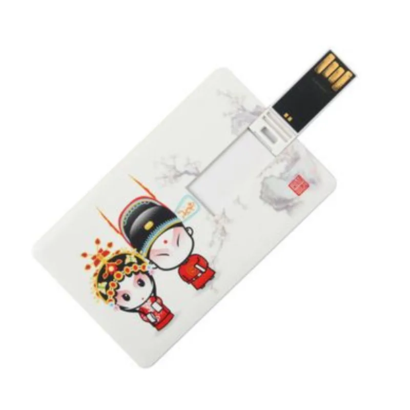USB stick card swiver usb flash drive 2gb 4gb 16gb credit card blank - ANKUX.COM