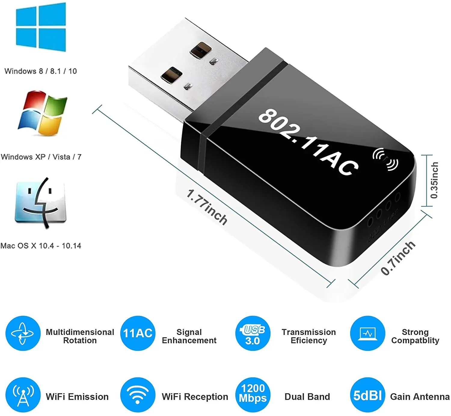 kali linux usb adapter 5 ghz