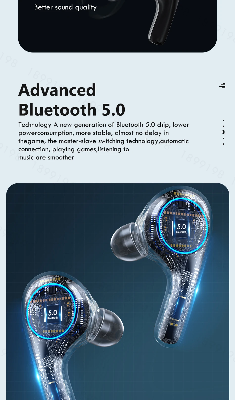 Auriculares Bluetooth inalámbrico PT08 – e siete company s.a.s.