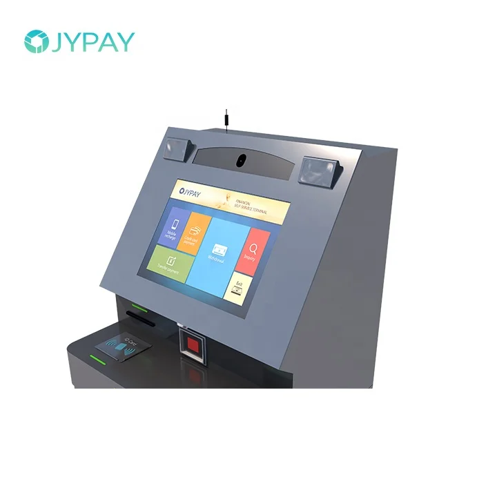 Bulk Or Single Atm Cash Deposit Cash Accept Kiosk For Ic Card Sales