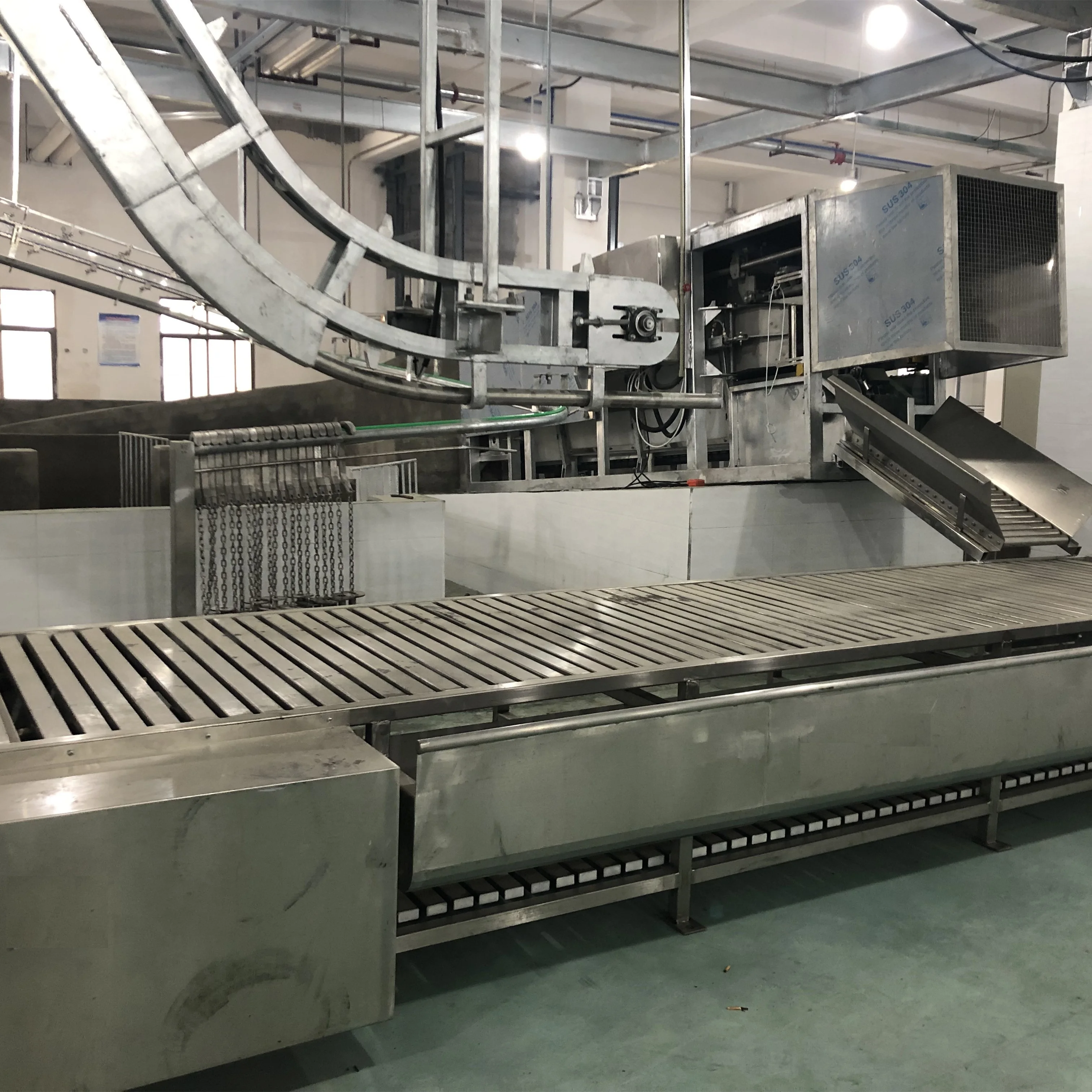 Automatic slaughterhouse sow slaughterhouse with pork slaughterhouse meat processing and slaughtering equipment
