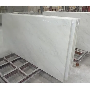 Good Quality Polished Natural Stone White Marble Carrara Stair