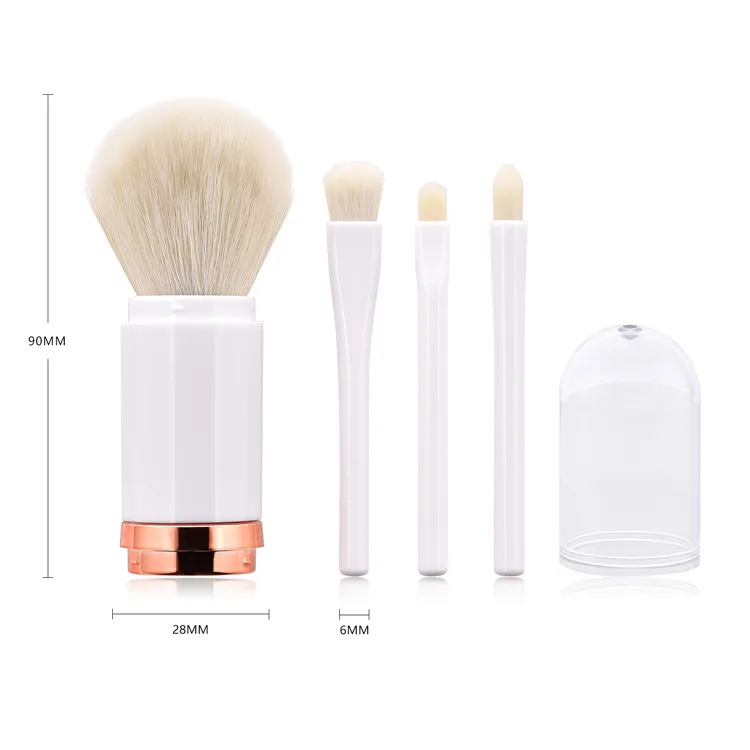set custom 4 pcs make up brushes