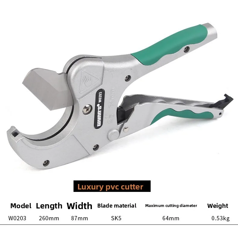 Cutter W201 Power Lion PPR/PVC Pipe Cutter Scissors Special Small Large Quick ...
