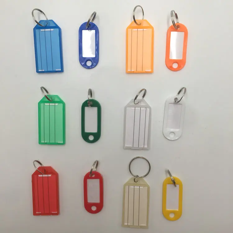 Custom Pvc Gym Hotel Motel Room Clear Keychain Id Name Blank Plastic