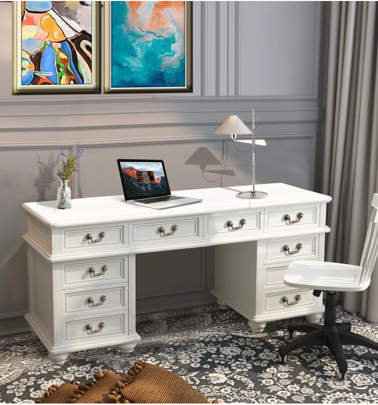 Study Room Modern Accent Table Modern Home Gaming Computer Desk Furniture