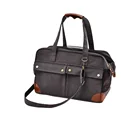 2 way use easy cleaning canvas material luxury pet dog carrier bag