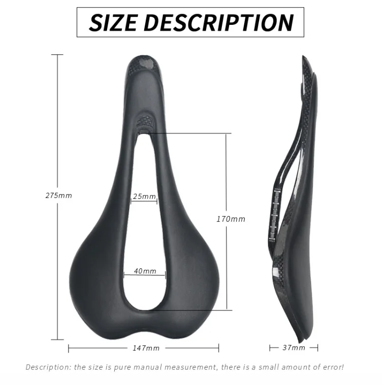 155mm mtb saddle