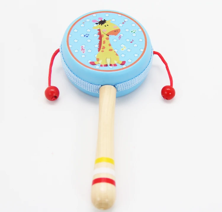 Df503 Percussion Instrument Wooden Rattle Drum Damroo Drum Buy Rattle