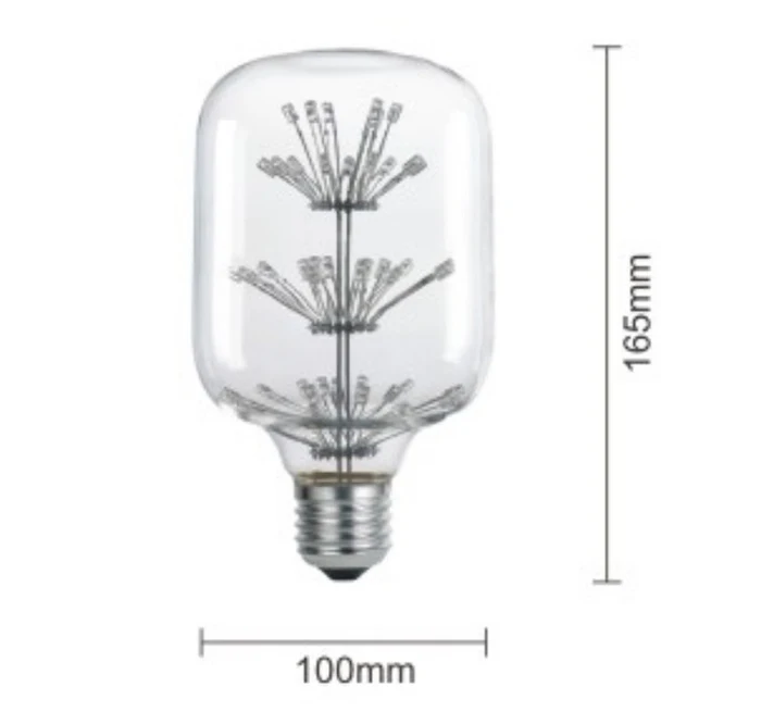 Zhongshan RGB+Warm T80 led bulb manufacturer led bulb lights and filament bulb lamp