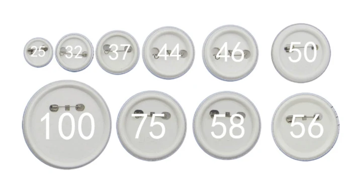 Manual Round Button Maker Machine Badge Making Machine with Multiple Molds