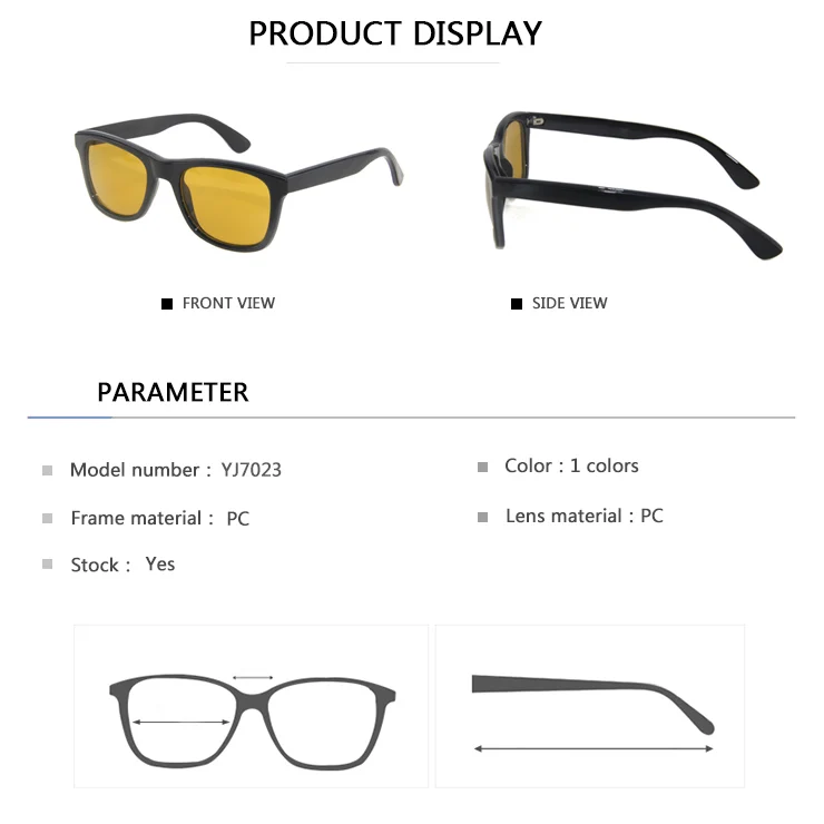 quality square shape sunglasses quality assurance for Travel-5