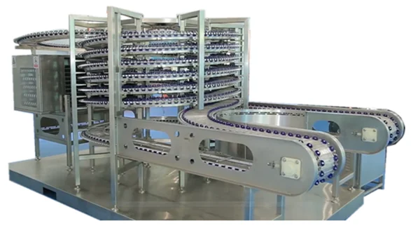 Customized personal rapid freezing spiral IQF freezer for slaughterhouses