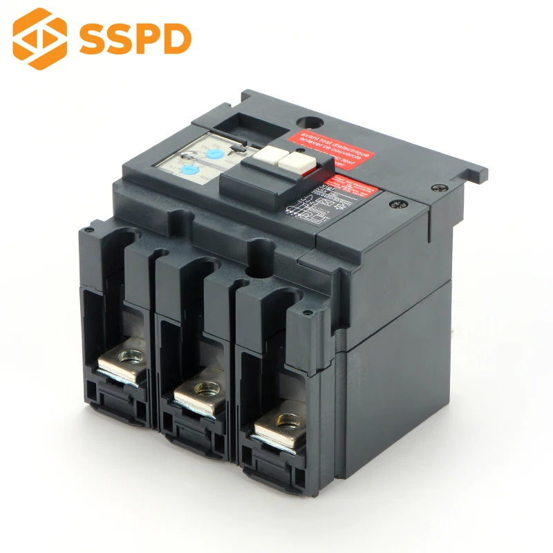 China SSPD Brand NS 3P 250A Vigi Compact ELCB Earth Leakage Circuit ...