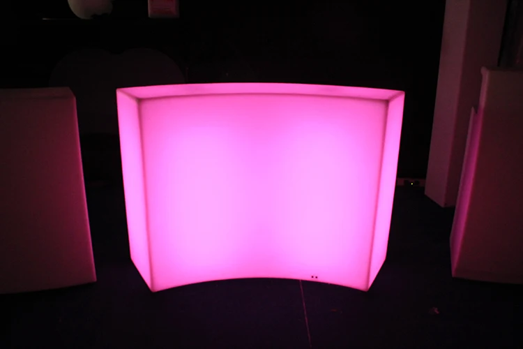 Hot new product custom night club led illuminated bar counter
