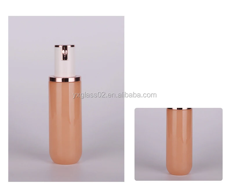 Cosmetic glass bottle set skincare container manufacturer  packaging glass bottle factory