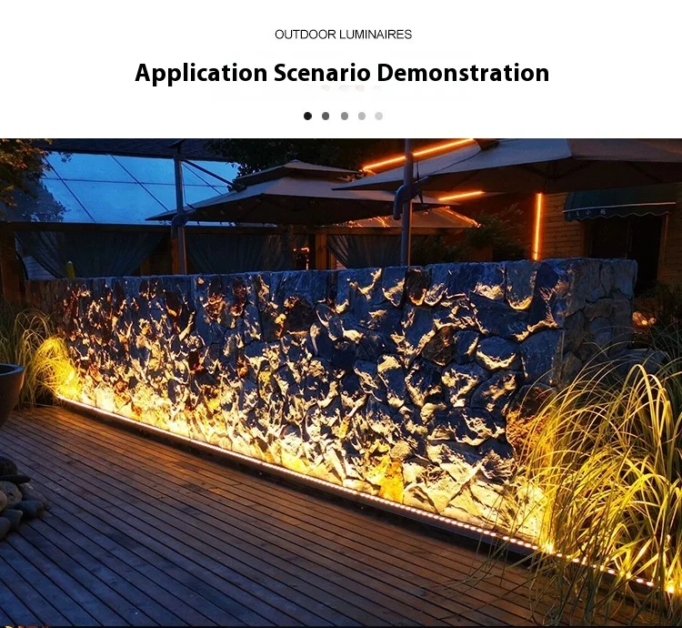 product high quality dmx hotel exterior led linear lights ip65 aluminum body wall washer for building and landscaping-3