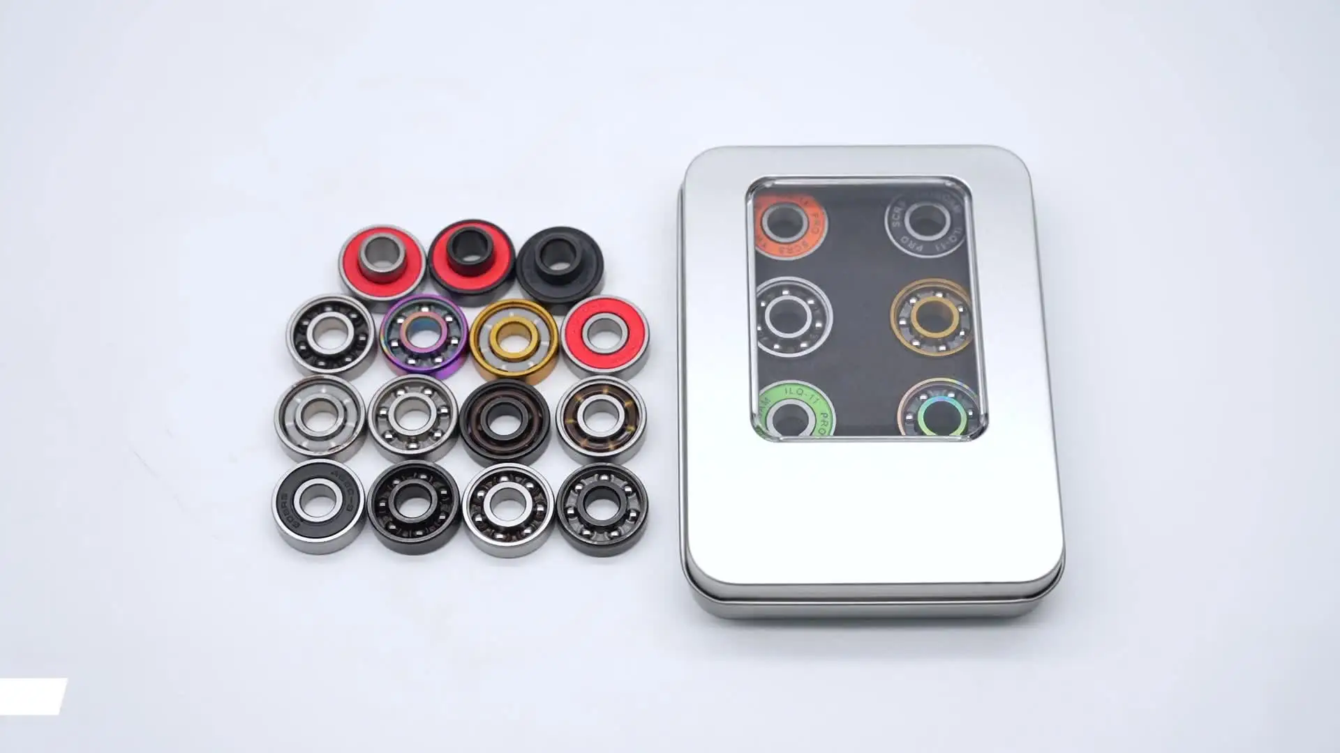 Low Noise ABEC9 608 2RS Inline Roller Skate Wheel Bearing 608 RS