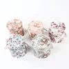 Bouquet Holding Bucket Holding Bucket European Style Rose Gift Box Small Round Drum Flower Packaging For Florist
