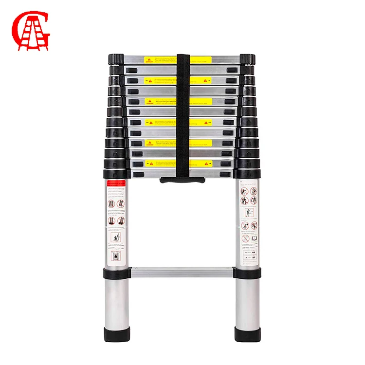 Specialize Manufacture Foldable Extension Aluminum Telescopic Ladder