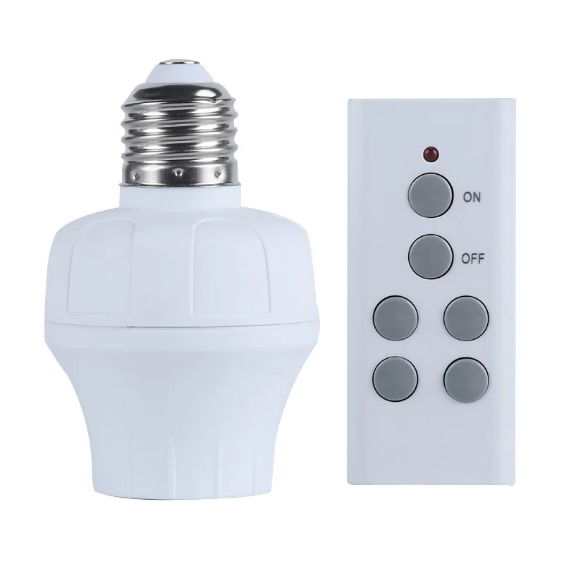 E26/E27 Wireless Remote Control Lamp Holder