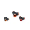 P03 Hot-selling used for air compressed system Tee orange Plastic Pipe Fitting Connector