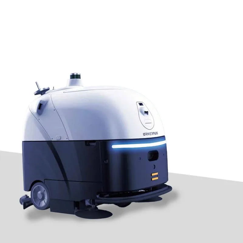 Intelligent Floor Scrubber Robot Sweeping Mopping Robot Supermarket