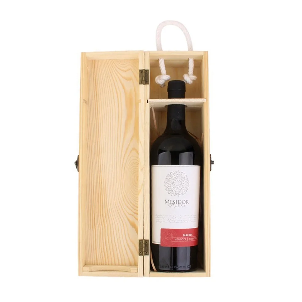 Hot Sale Unfinished Pine Cheap Empty Wooden Wine Box Buy Empty Wooden