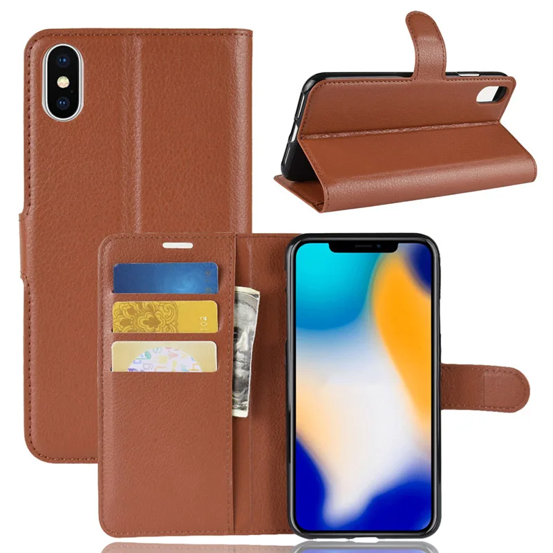 High Quality Wholesale Custom Cheap Pu Leather Wallet Phone Case Cover