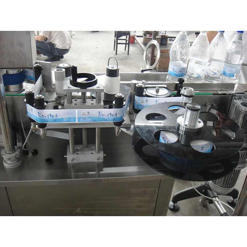high quality mineral water bottle rotary opp sticker labeling machine
