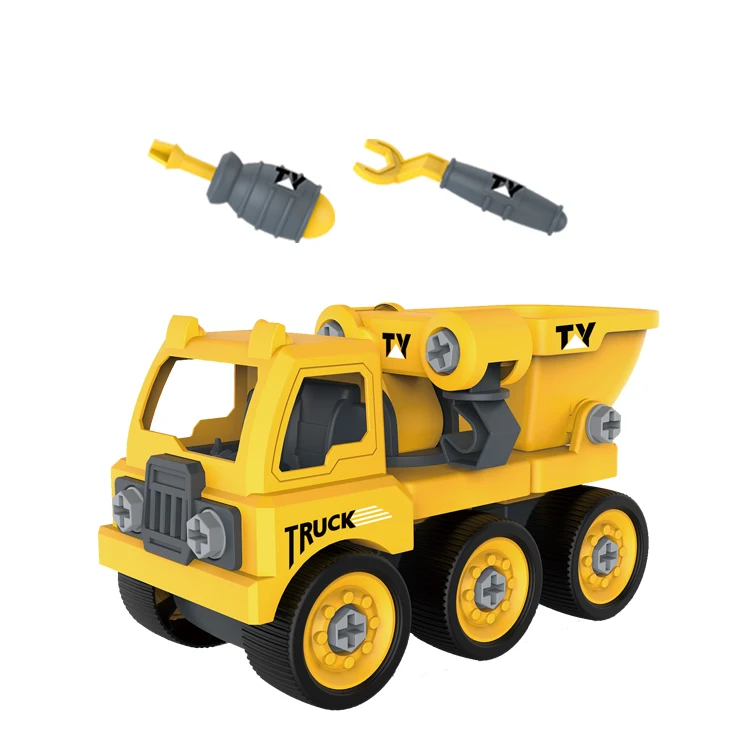 Hot Selling Wholesale Educational Diy Assembly Truck for Kids