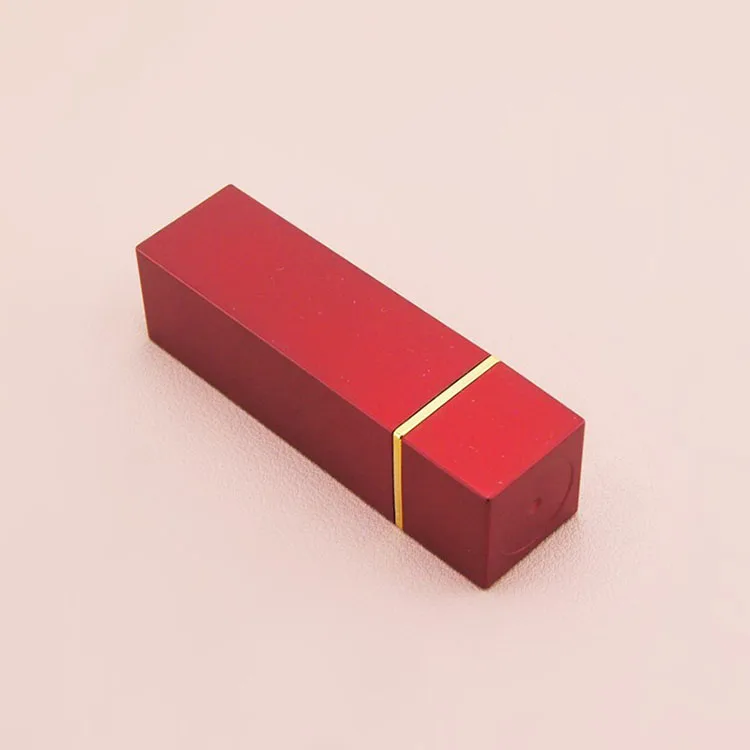 gold rim lipstick tube