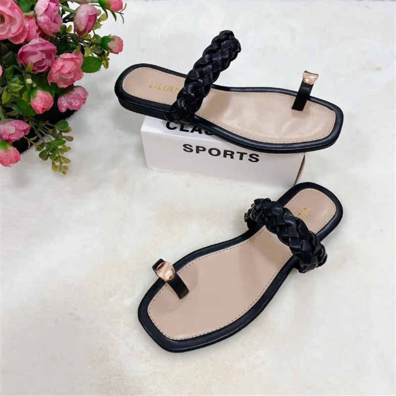Ladies Flat Weave Sandals New Design Women Sandals And Slippers 2020 ...