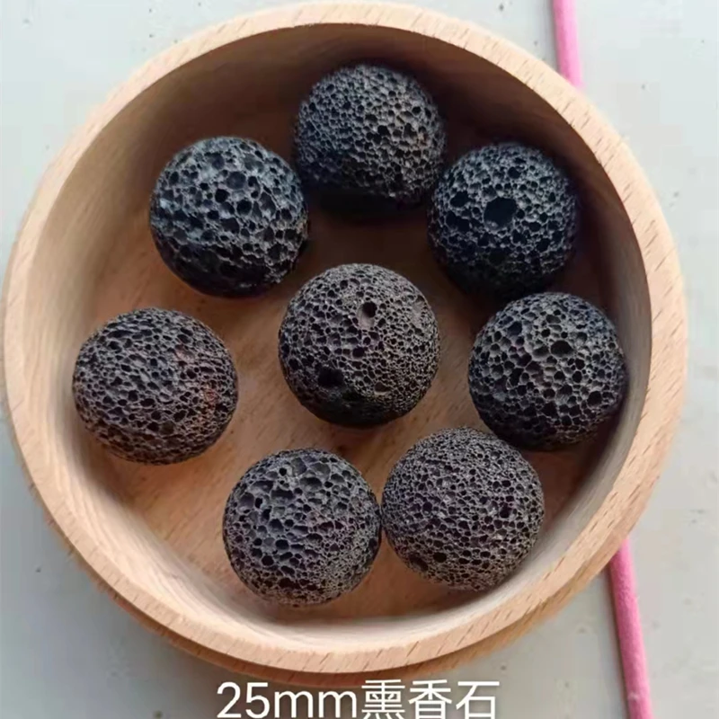 Black Natural Volcanic Cube lava Cube Stone Aroma Diffuser manufacture