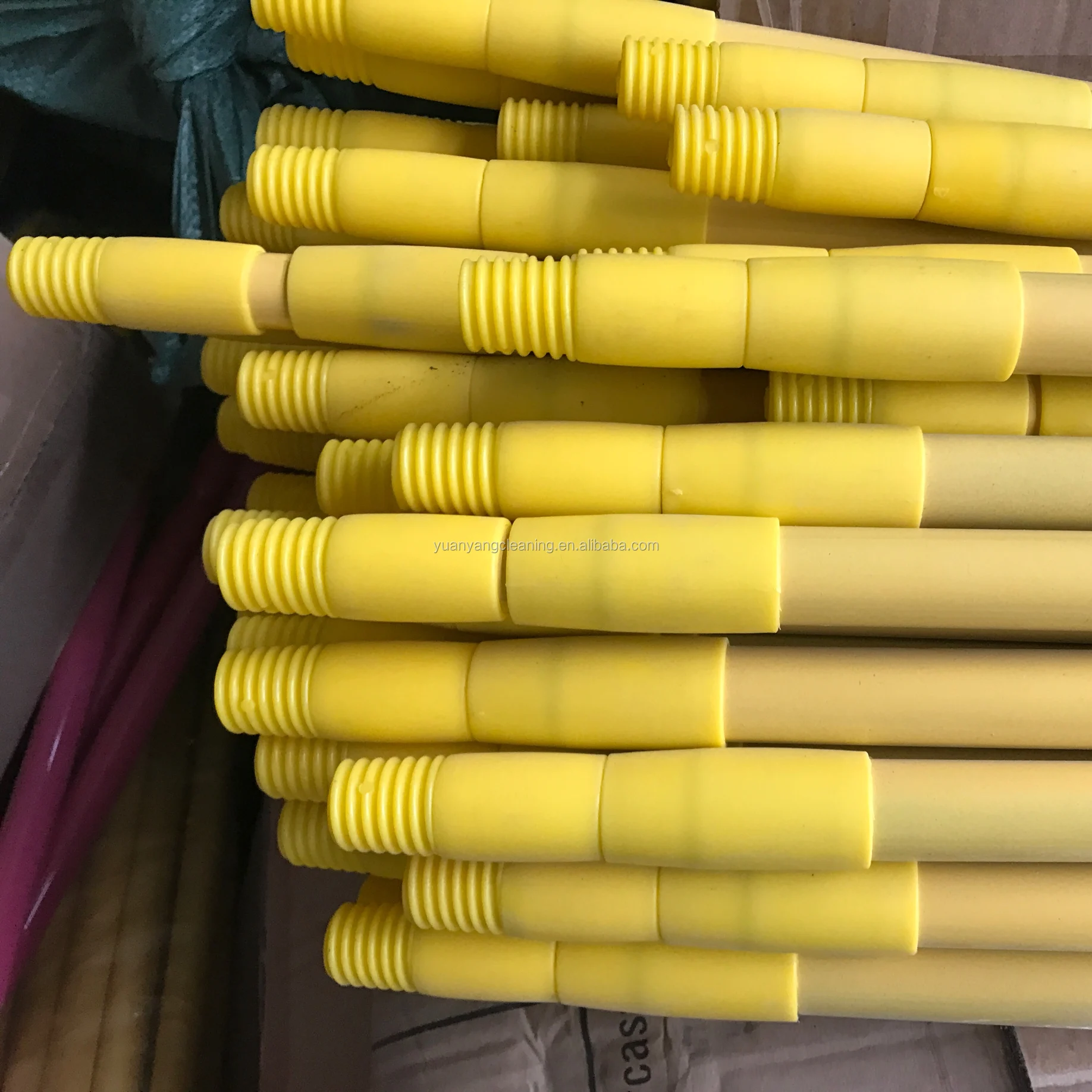 Powder Coated Extendable Metal Broom Handle Buy Telescopic Broom