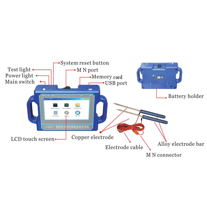 Automapping Underground Water Detector 500m Water Finding Machine Buy