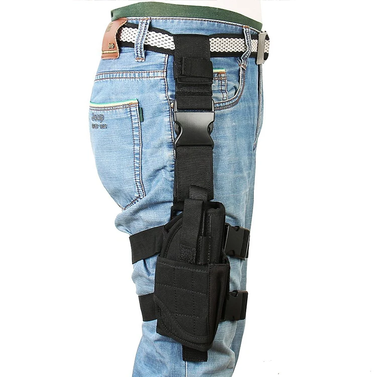 Acheter Universel Airsoft tactique goutte jambe cuisse pistolet étui  militaire Glock Beretta pistolet pochette étui accessoires de chasse