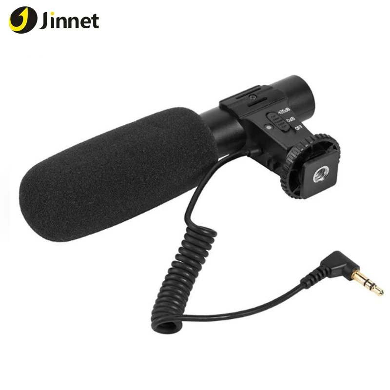 Mic05 03.5mm Super Sensitive Microphone Condenser Mic For Canon Dslr