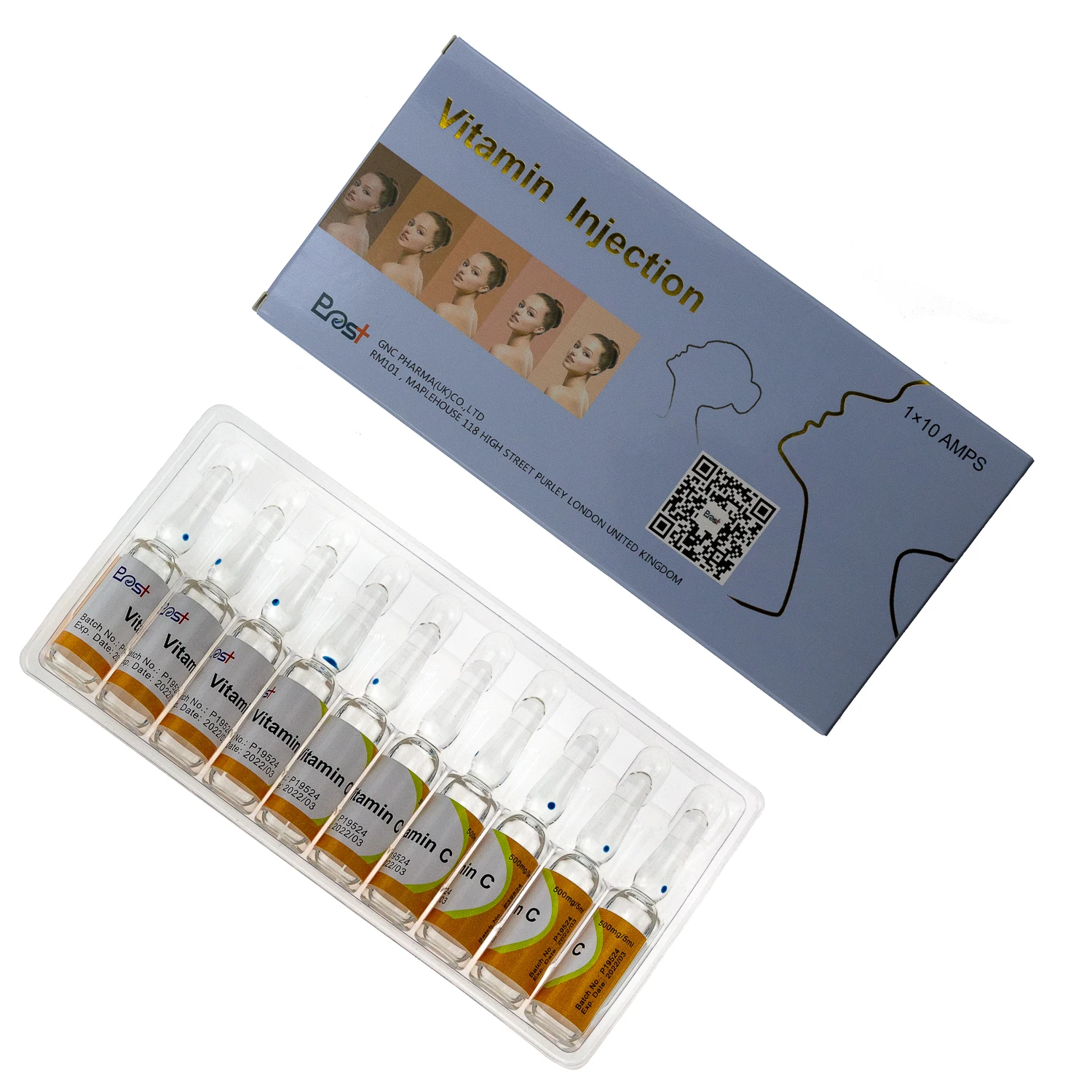 
High quality high-concentration vitamin c injection vitamin c ampoul injection 5ml c vitamin injections 
