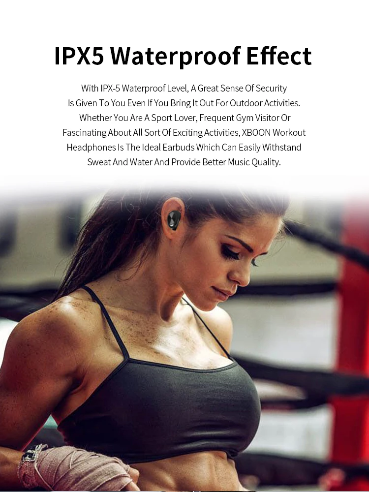 In-ear Earbuds Wireless Waterproof Tws Bluetooths Stereo Earbuds For Wholesale - ANKUX.COM
