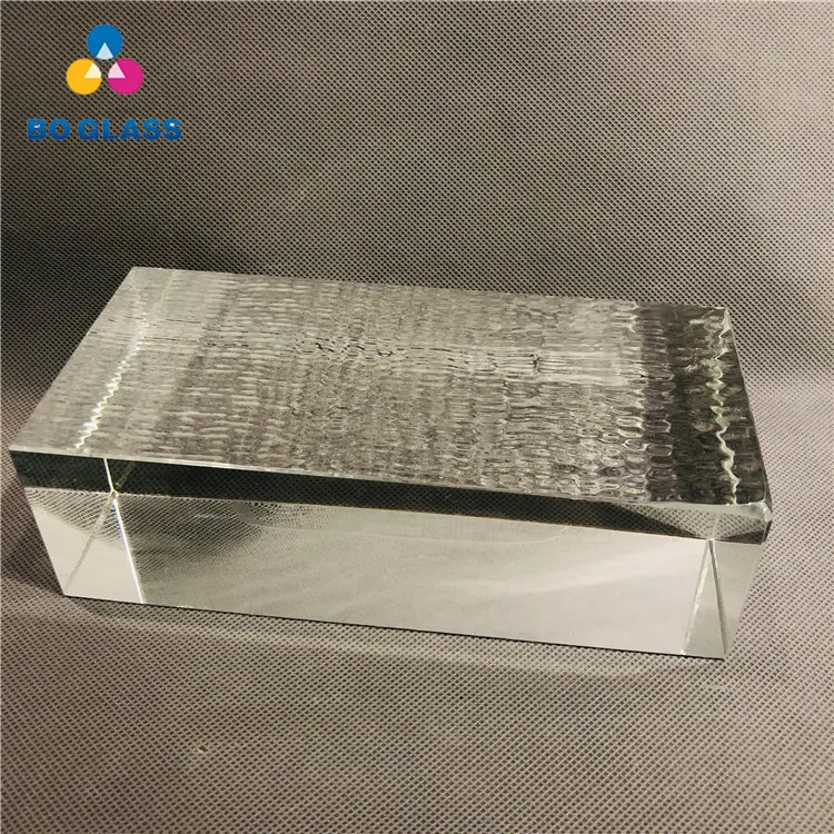 装饰透明工艺水晶玻璃块